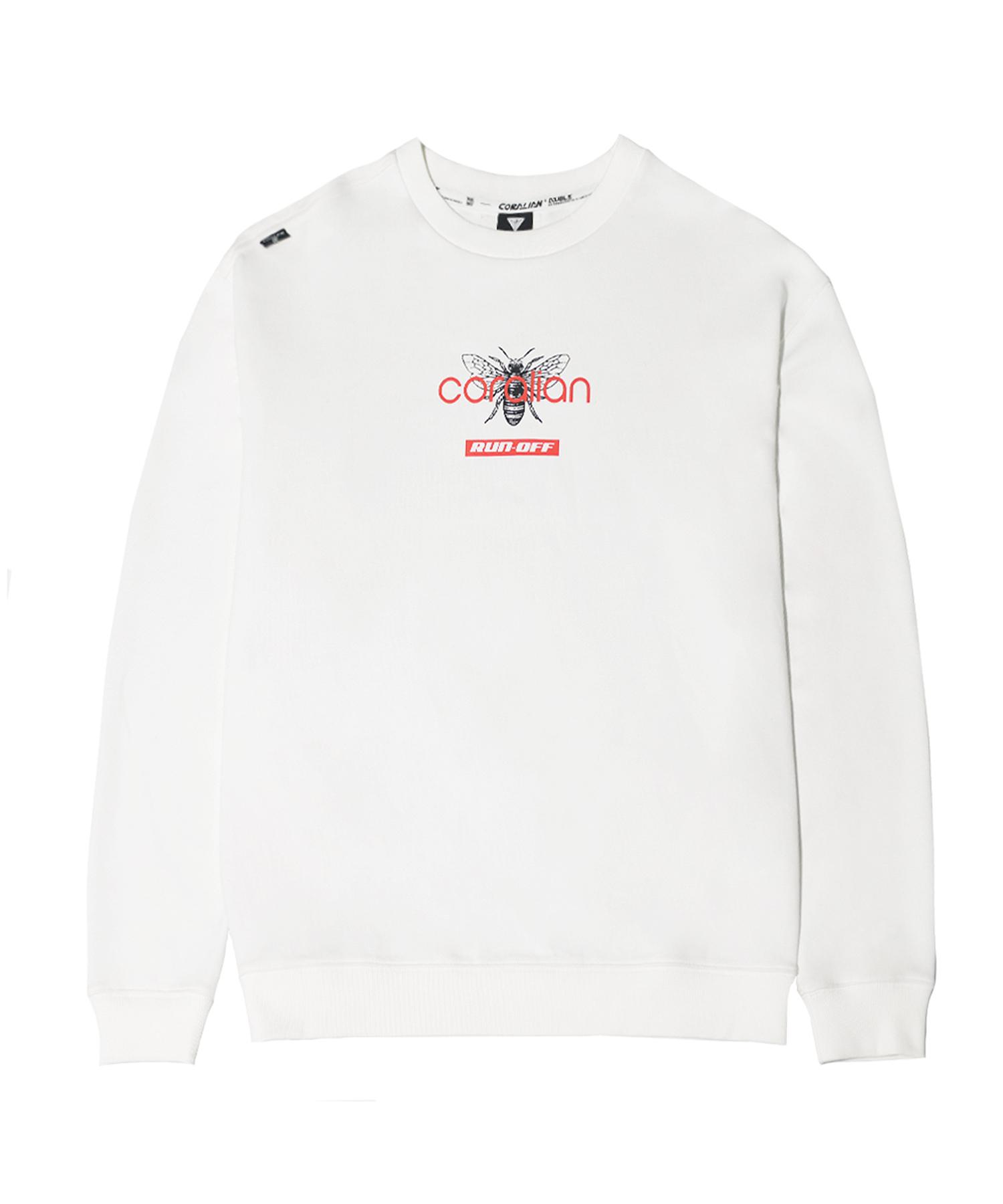 Толстовка Coralian Runoff Black Bee Белая White/110(2Xl)