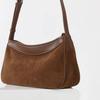 Autumn/Winter Women's Genuine Leather Suede Shoulder Bag - Retro Commuting Crossbody