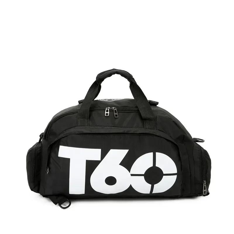 

Men Women Gym Bags Sports Fitness Pack Cylinder One Shoulder Nylon Waterproof Handbag Travel Bags for Workout