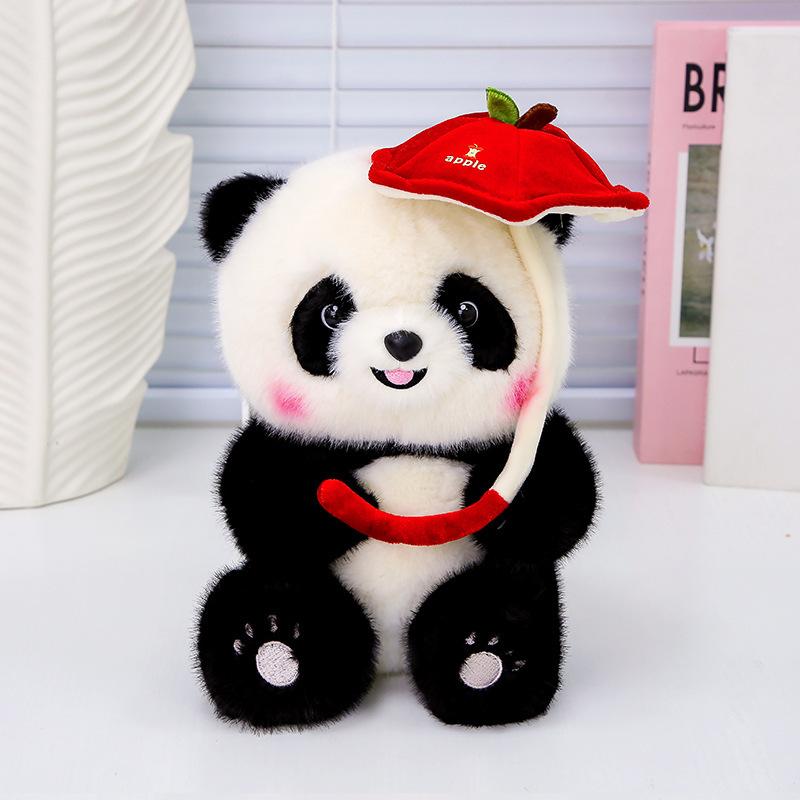 

Милая кукла панда, имитация плюшевой куклы, подушка для бросания, сувенир, подарок на день рождения 25cm
