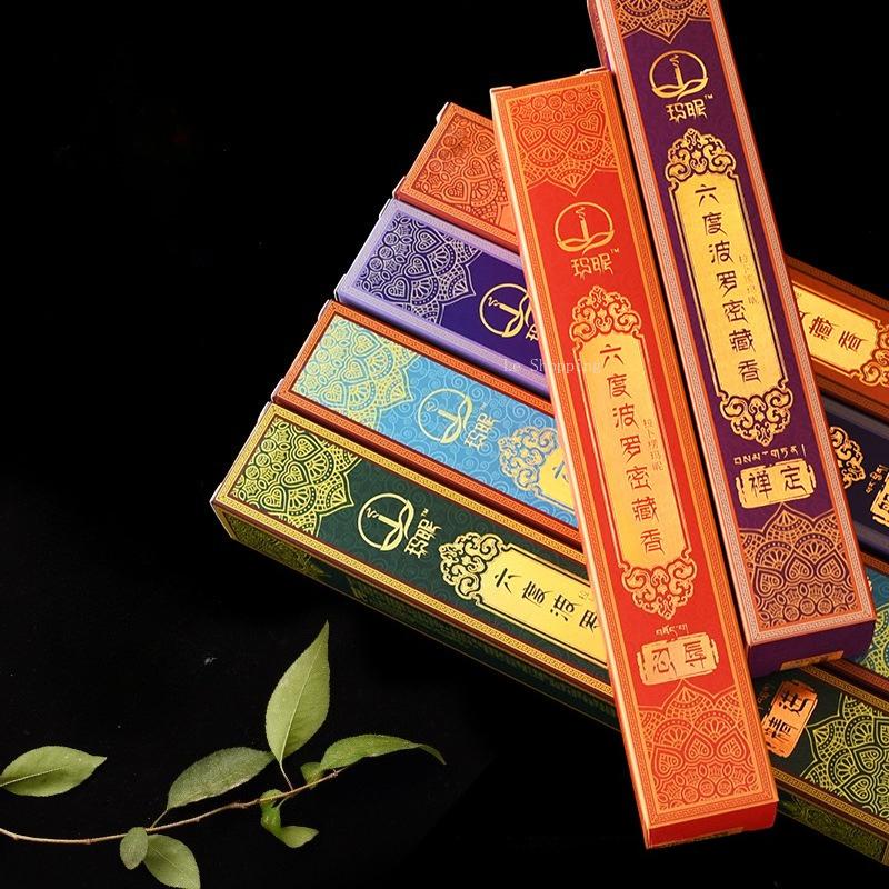 Natural Stick Incense/Offered in Temples To Worship Buddha Indoor Purify The Air Calm The Mind  Help with Sleep Tibetan Incense