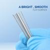 10Pcs Dental Orthodontic Lingual Retainer Wires Flat Straight Twist Wires Stainless Steel 15Cm Dentistry Materials
