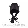 Fashion Cute Ear Design Summer Fisherman Hat With Strap Quick Dry Windproof Sunshade Cap for Outdoor Activities