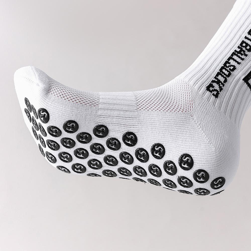 Anti-Rutsch Sportsocken für Herren: Nylon mit Punkten für Fußball, Laufen, Fitness und Yoga.