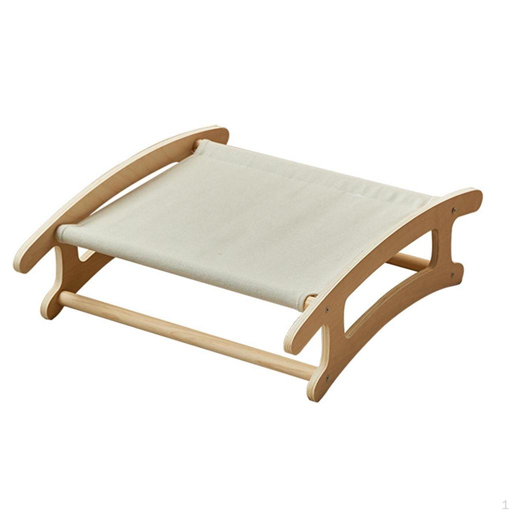Cat Hammock Bed Sleeping Comfortable Freestanding Pet Furniture Dog Elevated for
