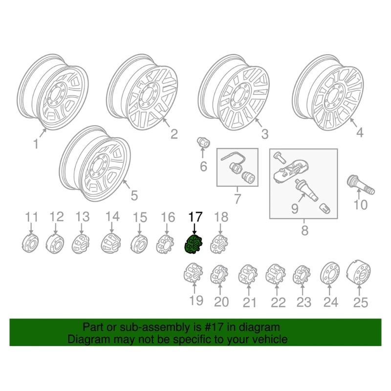 Krytky středových krytů kol Kryty nábojů kol Náhradní HC3Z-1130-J HC3Z1130J Příslušenství pro nákladní vozidla