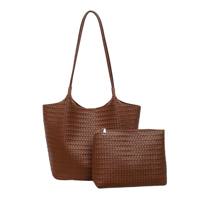 Commuter Tote Bag Women's Underarm Bag Large Capacity Shoulder Bag with Coin Purse