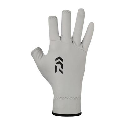 Flache Handschuhe ohne Handfläche Grau XL [Daiwa] DG-8224