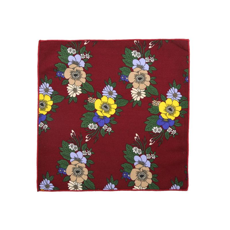 Britischer Muster Einstecktuch Handtuch, Herren Anzugtaschentuch Taschentuch, Kleid Brusttuch Taschentuch Trend