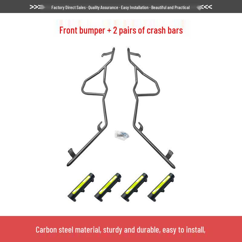 Zongshen RT150S Scooter Full Coverage Bumper Guard Set