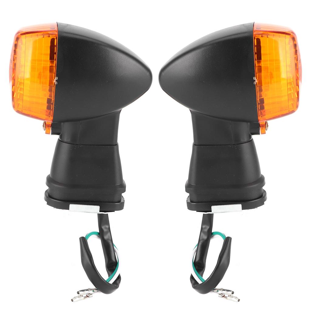 2pcs Motorcycle Turn Signal Light Yellow Light Fit for Kawasaki ZX900 Ninja ZX9R