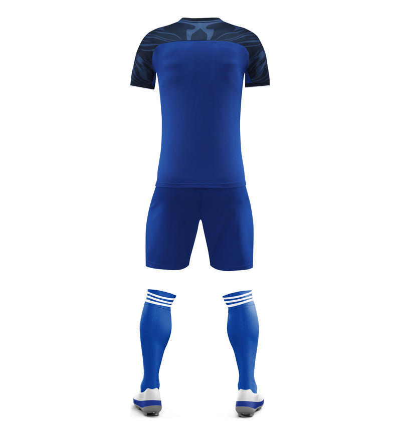 Football Uniform Game Suit Team Uniform Boys' Summer Breathable Training Uniform Loose Fit 2403