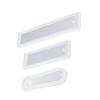 3pcs set DIY Rectangle Cat Claw Silicone Mould Epoxy Resin Jewelry Bookmark Craft with Hole