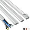 High Quality 1m Cord Hider Self-Adhesive Paintable Cable Hider PVC Square Cover Management Office