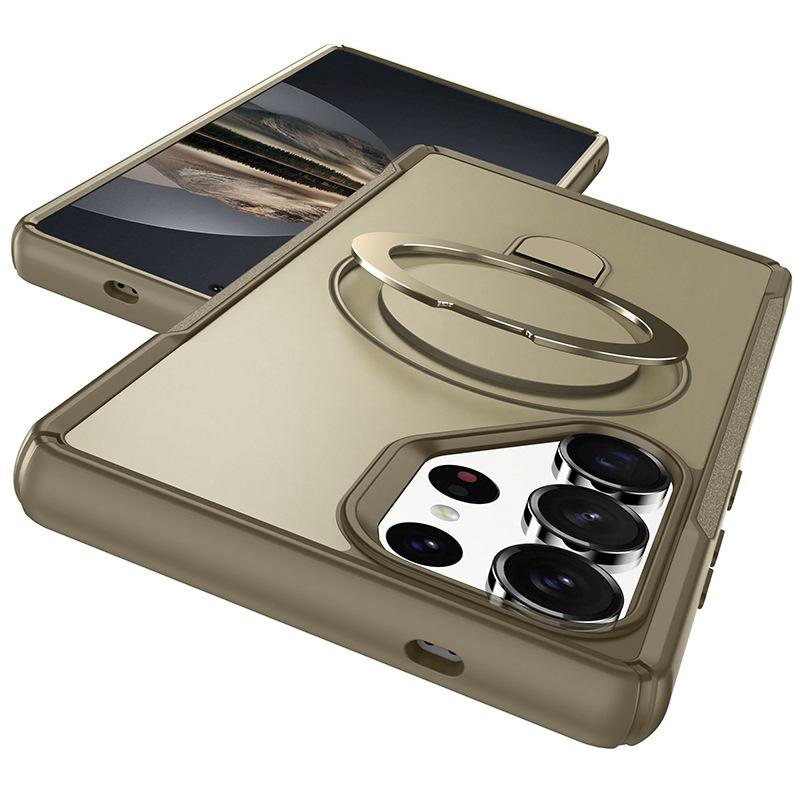 Etui do telefonu Samsung S25Ultra klasy wojskowej z magnetycznym uchwytem pierścieniowym i ochroną przed upadkiem