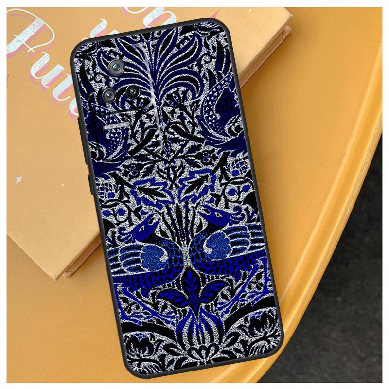 William Morris Lodden Funda For Xiaomi 17 Pro Max 15 14 Ultra 13T 14T 15T POCO X7 Pro X5 X6 F5 F6 F7 F8 Ultra Case