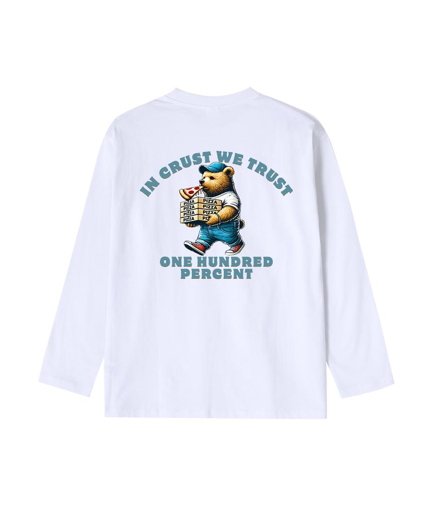 OHP Ohpxgoodd4 Bpizza Lover Basic Long Sleeve T-Shirt