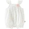 DAVE & BELLA Baby Girl Sleeveless Cotton Romper