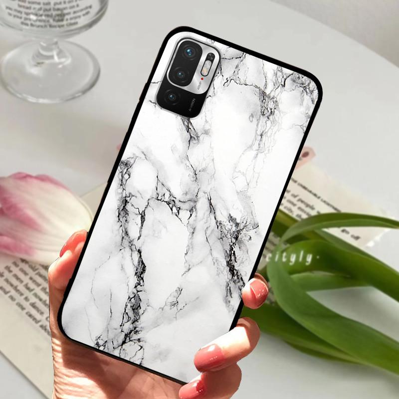 Für Redmi Note 10 5G Hülle M2103K19C Tier Silikon Weiches TPU Handyhüllen Für Xiaomi Poco M3 Pro 5G Stoßfest Bumper Fundas