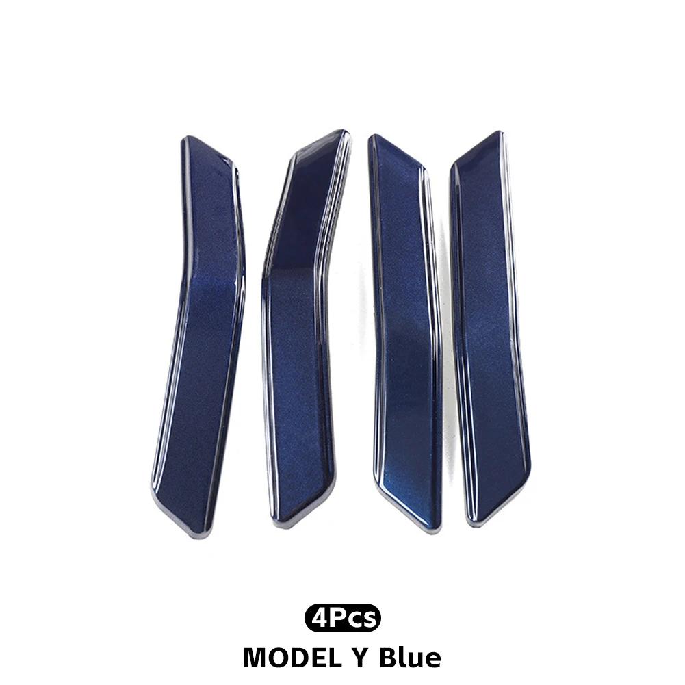

4 шт. для Tesla Model 3 Model Y дверная противостолкновительная полоса ABS краска кузова антицарапающая наклейка модификация автомобильных аксессуаров