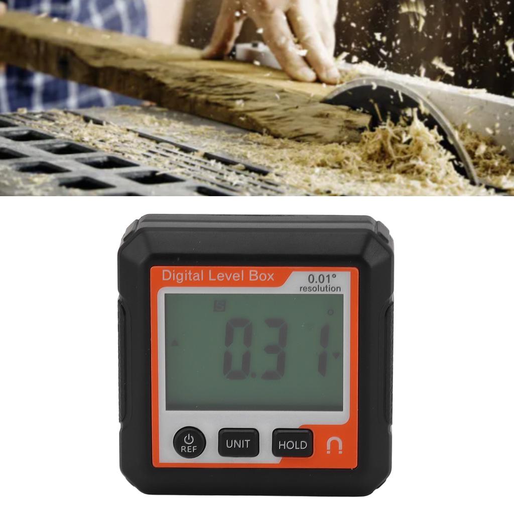 Digital   Box Magnetic Data Lock Angle Slope Conversion Protractor Angle Finder Gauge for Carpentry Building Masonry Bevel