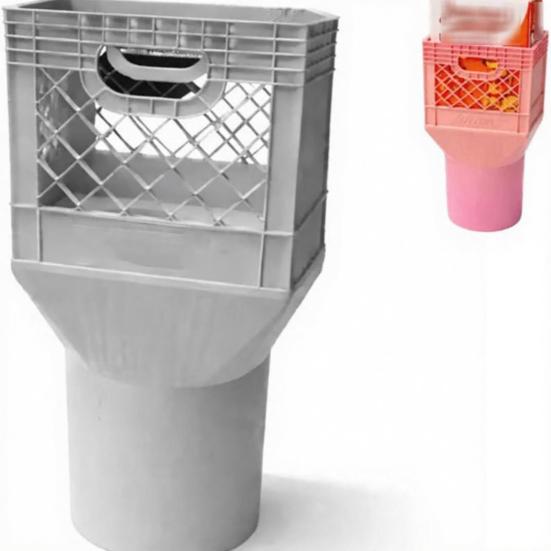 Square Cup Holder Expander for Car, Milk Crate Cup Holder, Anti-Slip Large Drink Stabilizer, Universal Vehicle Spill Proof Organizer for Truck SUV