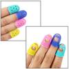 1PC Silicone Guitar Finger Cots Guitar Fingertip Protector Fingerstall Guitar String Finger Guard Guitar Accessories