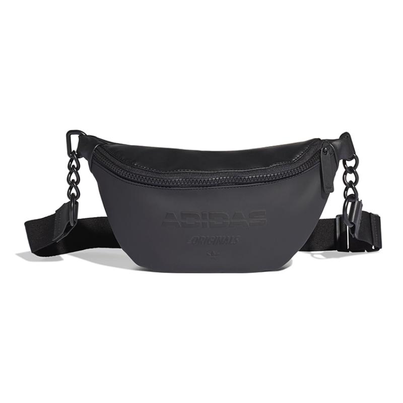 

Adidas Originals Polyurethane Shoulder Bag, Crossbody Bag, Fanny Pack Regular Unisex Black Adidas DH4391 чёрный
