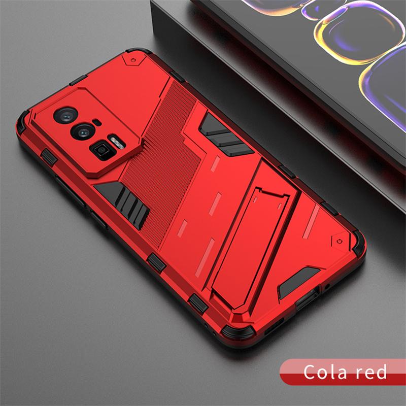 Pentru Xiaomi Poco F5 Pro 5G Husă Armura Suport magnetic Suport Capa din spate pentru PocoF5 Poxo Poko Little F5 F 5 Pro 5G Coque rezistentă la șocuri