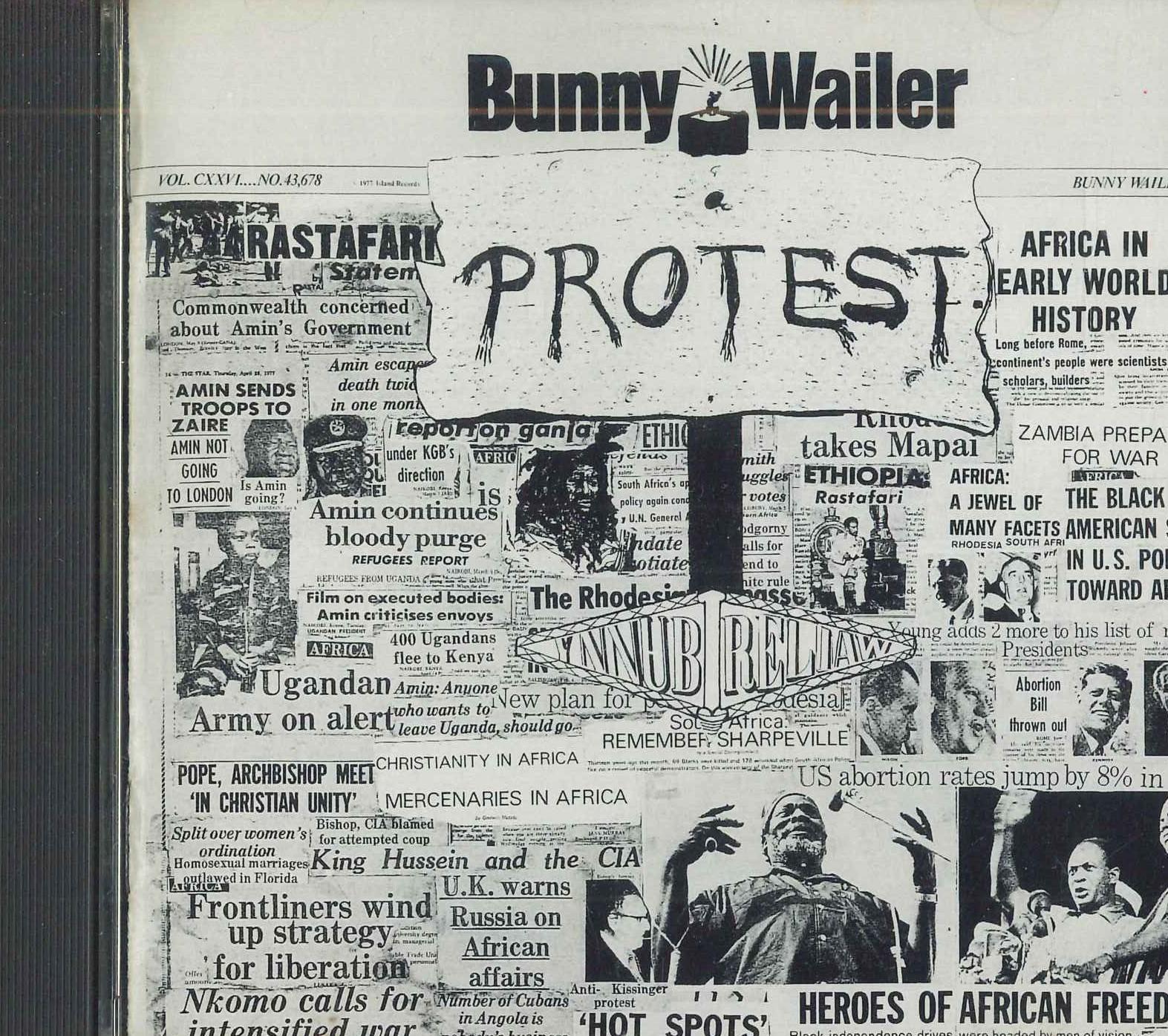 

CD BUNNY WAILER - Protest PHCR6736 PHONOGRAM Japan Reggae, Ska & Dub Used