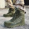 Men's New Autumn and Winter Ankle Boots Desert Boots Safety Shoes Hiking Boots Anti-slip Wear-resistant Men's Short