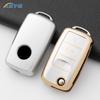 Soft Tpu Car Key Case Cover Shell Fob For Vw Volkswagen Polo Tiguan Passat B5 B6 B7 Golf 4 5 6 Mk6 Jetta Lavida Accessories Bag