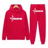 2026Y2KNOES Hoodie Set Sweatshirt Two-piece Gothic Punk Rock Streetwear Hip-hop Style