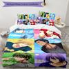 3pcs Kuroko's Basketball Design Cover Set - HD Printed Bedding with 1 Cover and 2 Pillowcases - Perfect for Home and Dorm Decor