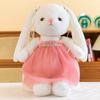 Chinese Style Bunny Plush Toy With Soft Short Pile Fabric For Children And Collectors