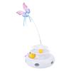 Automatic Cat Toy Interactive Exercise Cat Toy Electric Automatic Rotating Toy with Feathers Funny Playing Toys