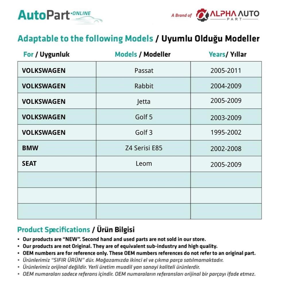 Window Jack Spool for BMW Z4 Series E85 Convertible,Seat Leon - Set