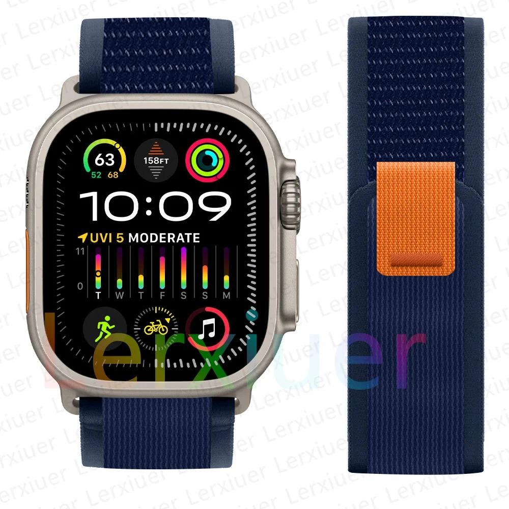 Armbänder für Apple Watch ultra2 Band 49mm 46mm 42mm 44mm 40mm 45mm 41mm Trail-Loop-Armband correa iwatch Serie se 3 7 8 9 10 11