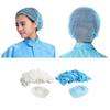 50pcs/pack Disposable Hair Caps Nets Shower Covers Tanning Catering Cap White