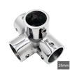 316 Stainless Steel Tube Pipe Connector Super Anti-corrosion No Rust for Ocean Yacht Dock Outdoor Awning Tube Fastener