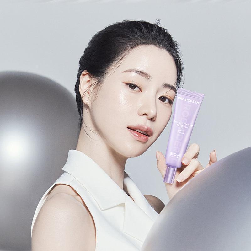 Bio Heal Boh Probioderm Kolagenový tónovací opalovací krém SPF 50+ PA++++ 50 ml