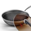 Kombach Elite Honeycomb 304 Stainless Steel Non-stick Wok