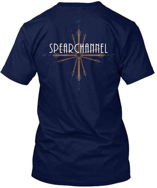 

Official Spearchannel Spearfishing T shirt Made in the USA Size S to 5XL 4XL