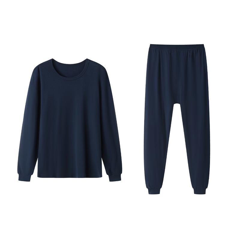 

Men s 7A Anti-Bacterial 100% Cotton Plus Size Thermal Set 6XL (286-330 lbs)