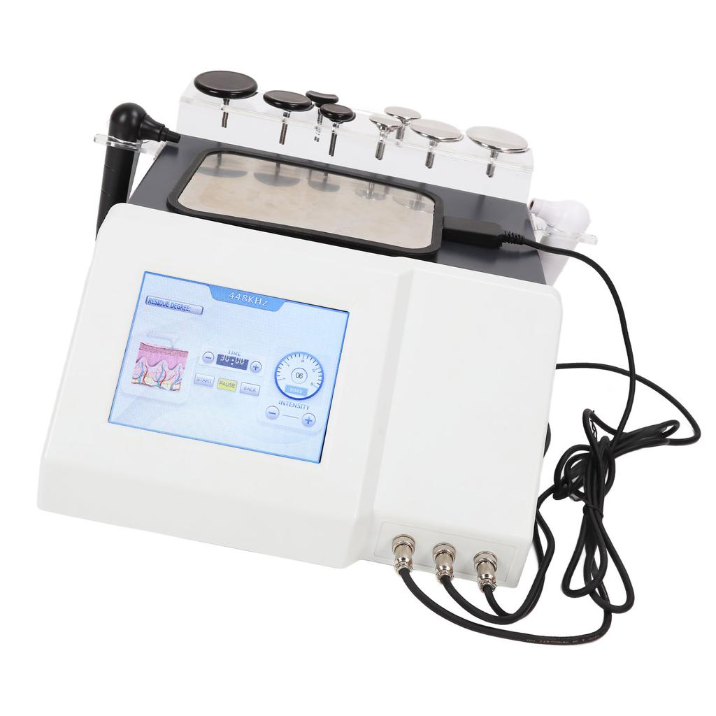 RF Beauty Cavitation Machine Pain Reduce Age Control Fat Dissolving Skin Care Device for Face Body 110‑240V US Plug