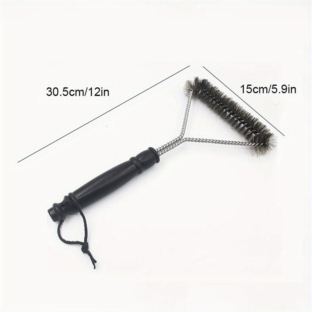 BBQ Grill Barbecue Kit Portable Anti Rust Brush Clean Accessories Non Stick Cleaning Brushes Barbecue Wire Brush Cooking Tools
