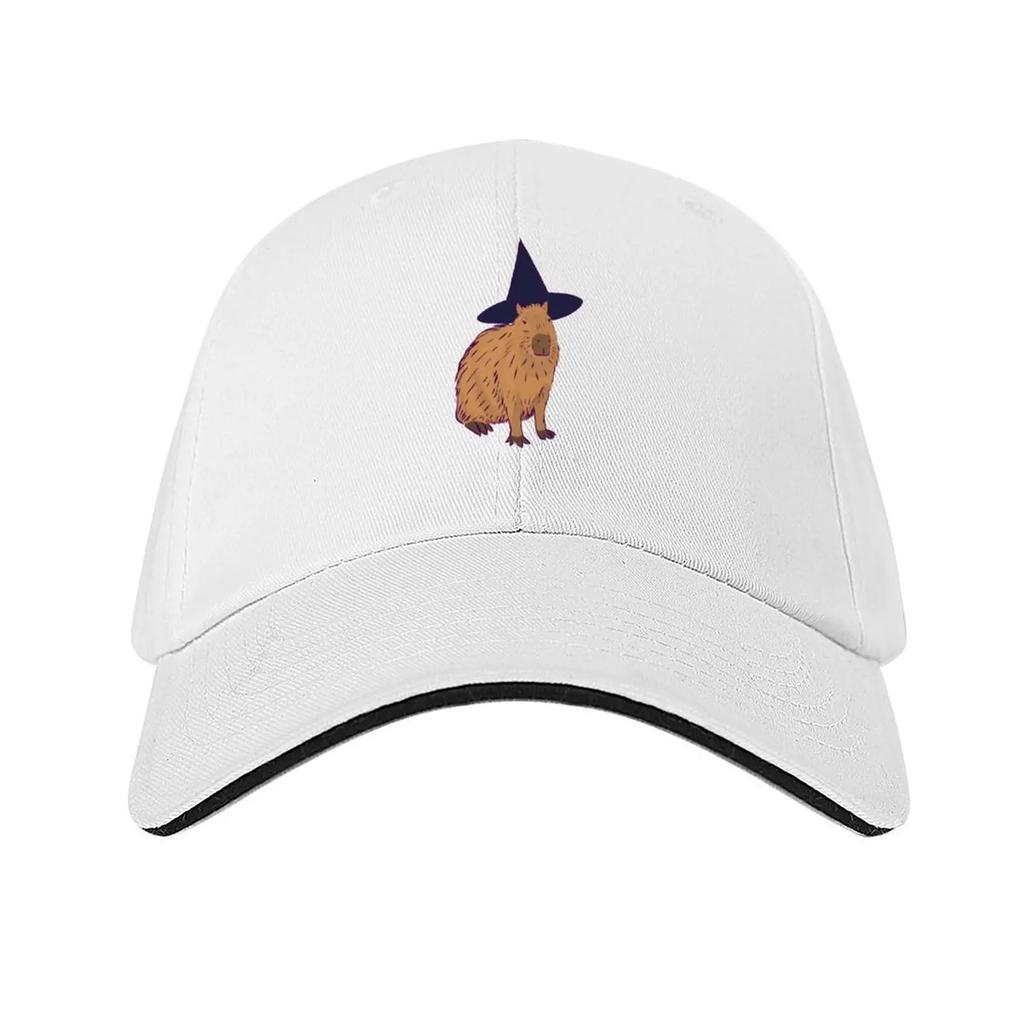Capybara Witch Baseball Cap Brand Man cap hard hat Golf Horse Hat Womens Mens