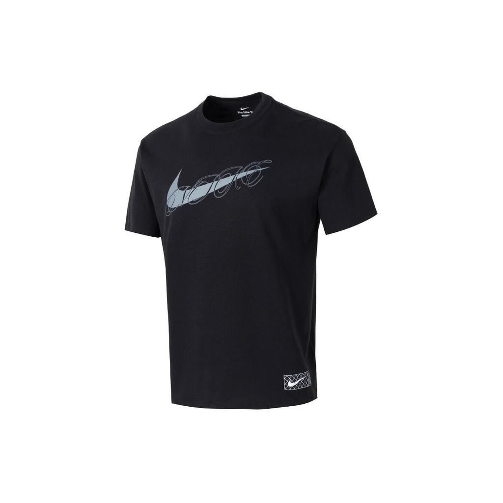 Nike Camisetas Max90 para Hombre Cuello Redondo Negro Ajuste Recto Moderado FV8399-010