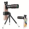 High Definition 18X 28X 36X Monocular Telescope Phone Lens Long Range Zoom Aluminum Alloy External Camera for Concert Shooting