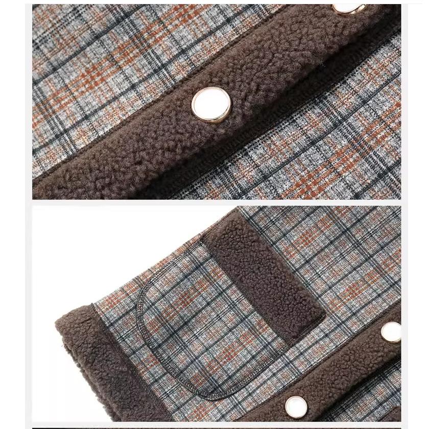 Women's Fashion Loose Autumn Jacket, Mother's Spring and Autumn Jacket, Granular Velvet Temperament